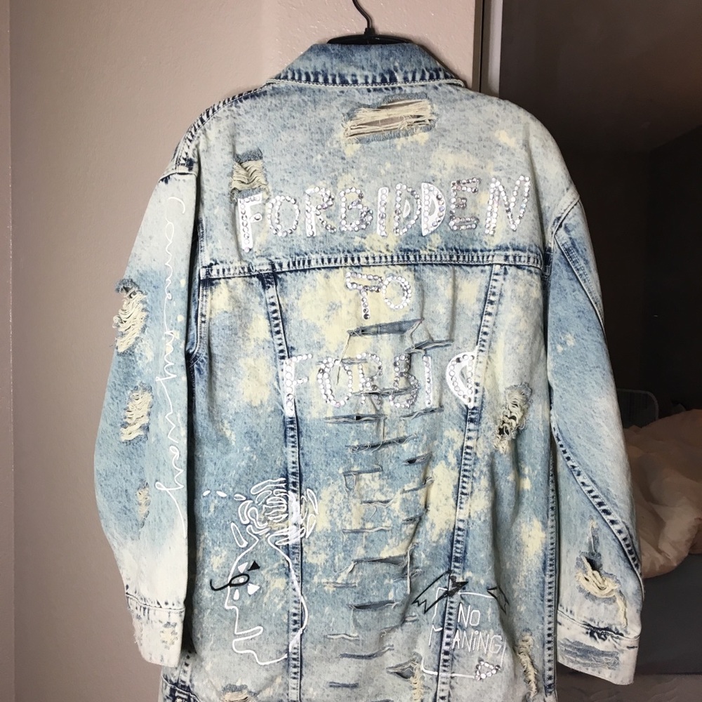 Denim jacket (long)